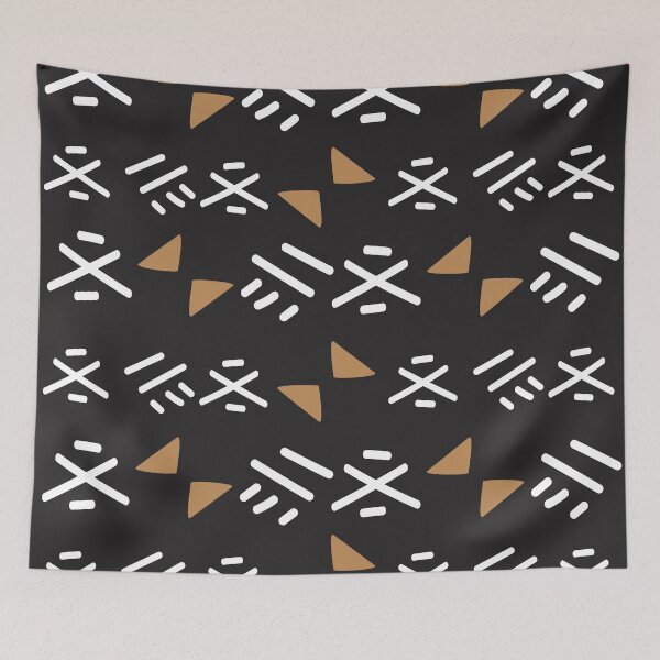 Item preview, Traditional Bogolan Pattern from Mali designed and sold by Wolagno.