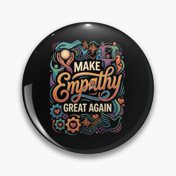 Item preview, Make Empathy Great Again - Glowing Human Connection & Compassion Art designed and sold by Recovering Pessimist.