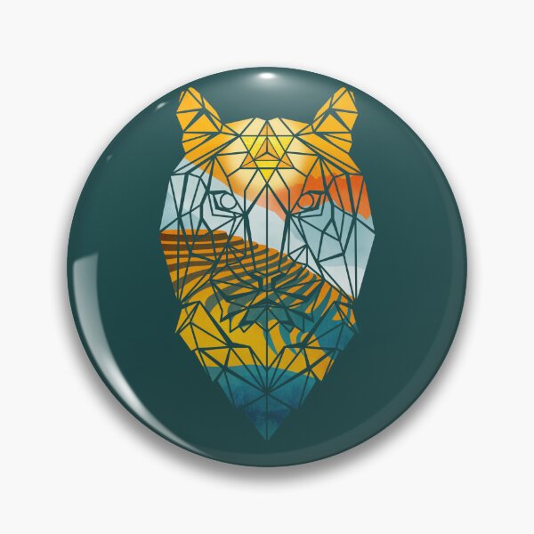 Item preview, Geometric Tiger Spiritual Animal Design designed and sold by ART-J-JAKE Wear.