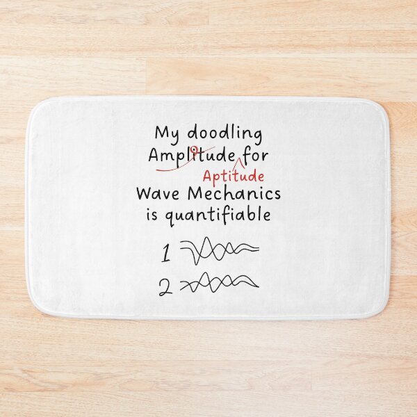 Item preview, Amusing Proofreading Wave Mechanics with a few Doodles. designed and sold by MPC-Mince-Pies.