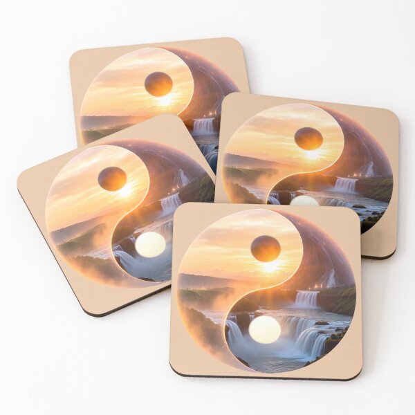 Item preview, Yin and Yang philosophy, nature paradise in harmony designed and sold by Segasprojects.