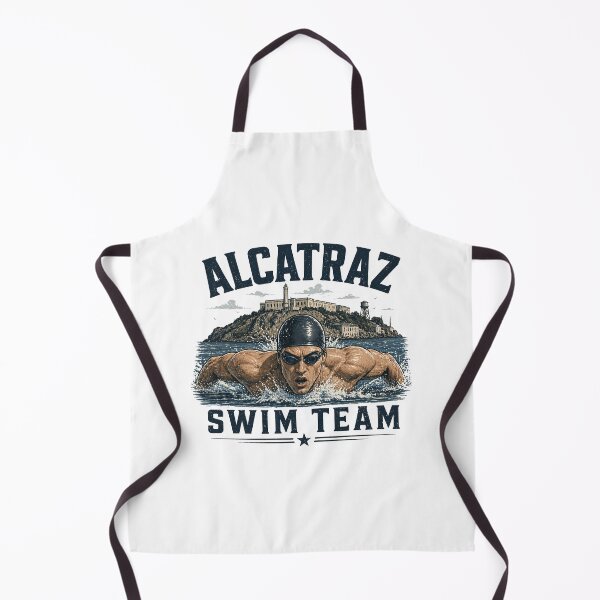 Item preview, Alcatraz Swim Team Funny Swimming Shirt Escape From Alcatraz Humor Swimmer Graphic Tee designed and sold by SleepyLlamaClothes.
