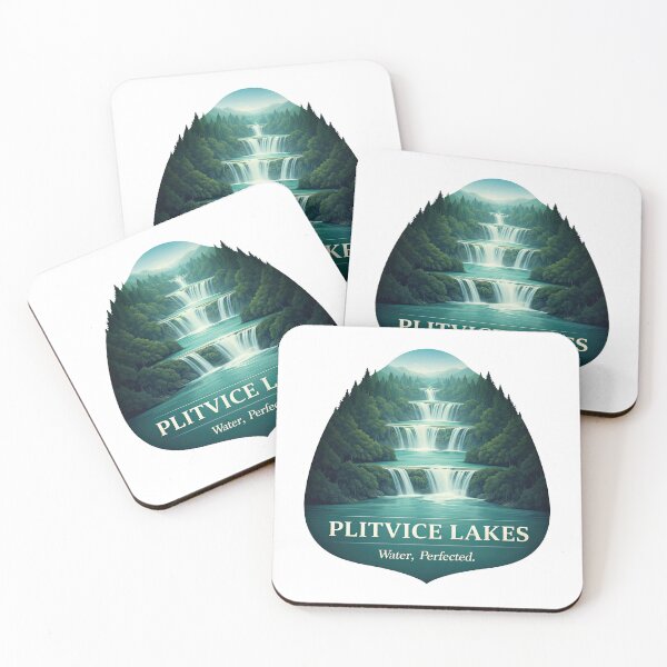 Item preview, Plitvice Lakes Waterfalls Stack Like Poetry designed and sold by EdvvinStudios.