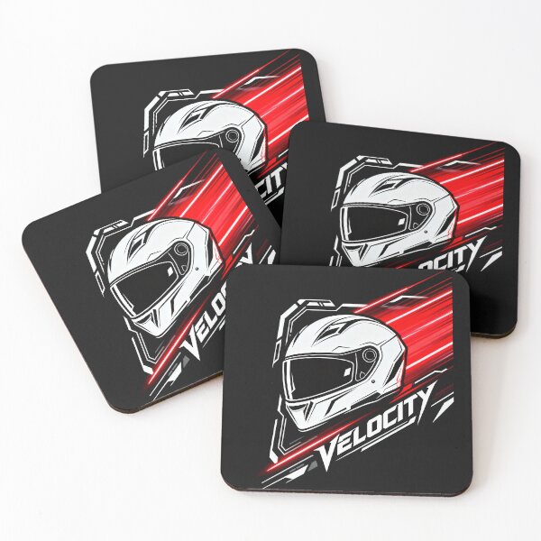 Item preview, Velocity Racing Helmet – Speed Lines Motorcycle Graphic, Futuristic Moto Design, Streetwear Biker T-Shirt designed and sold by Maximilianos.