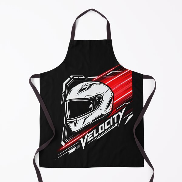 Item preview, Velocity Racing Helmet – Speed Lines Motorcycle Graphic, Futuristic Moto Design, Streetwear Biker T-Shirt designed and sold by Maximilianos.