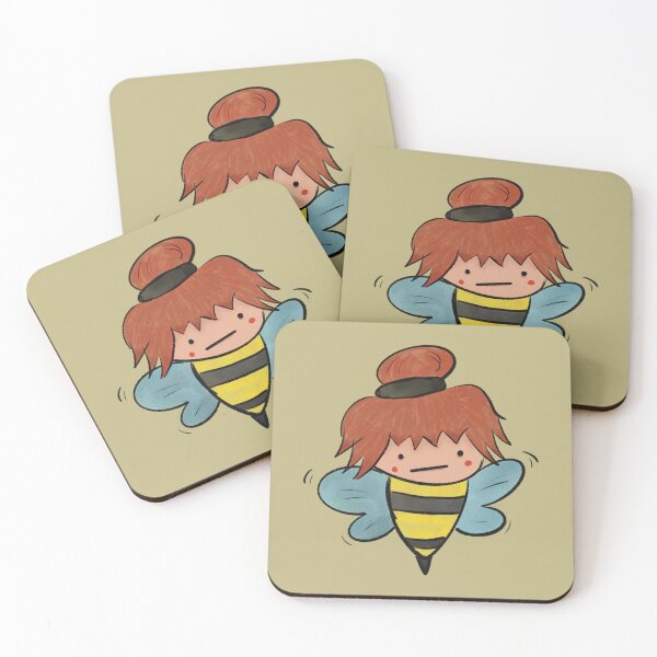 Item preview, Weird Cute Bee with Bun designed and sold by Ikumy.