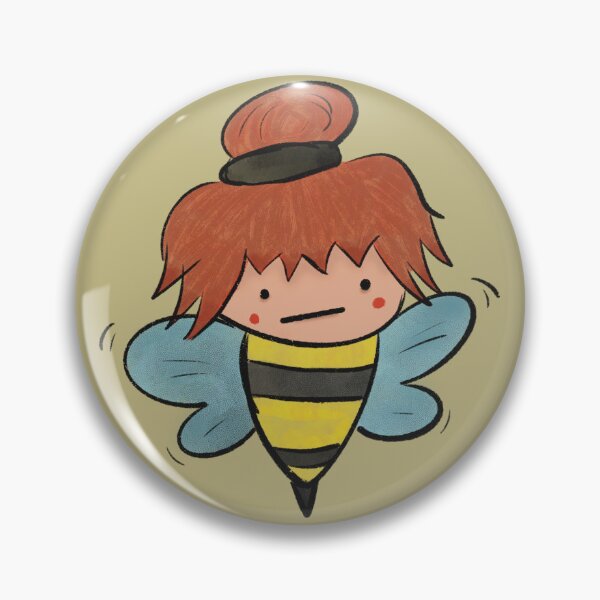 Item preview, Weird Cute Bee with Bun designed and sold by Ikumy.