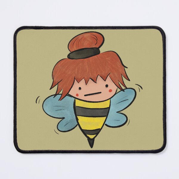 Item preview, Weird Cute Bee with Bun designed and sold by Ikumy.