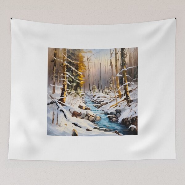 Item preview, Forest in winter designed and sold by Island Art Studios.