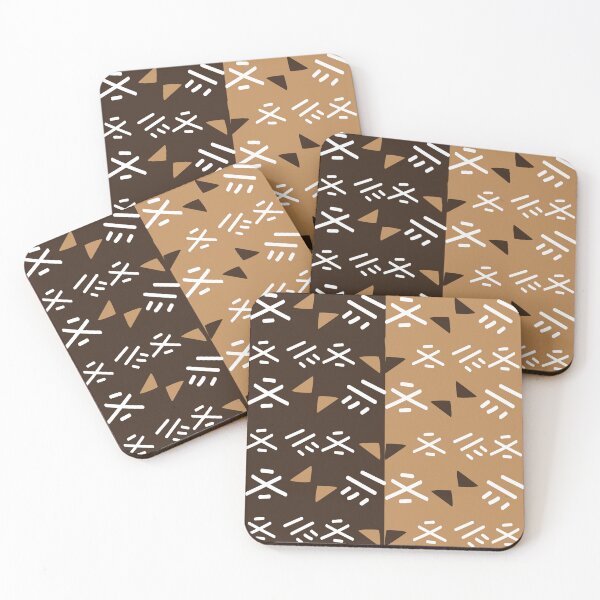 Item preview, Traditional Bogolan Pattern from Mali designed and sold by Wolagno.
