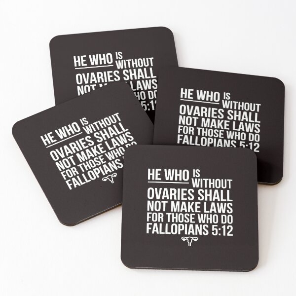 Item preview, He Who Is Without Ovaries Shall Not Make Laws For Those – Feminist Religious Empowerment designed and sold by Redgiant87x.