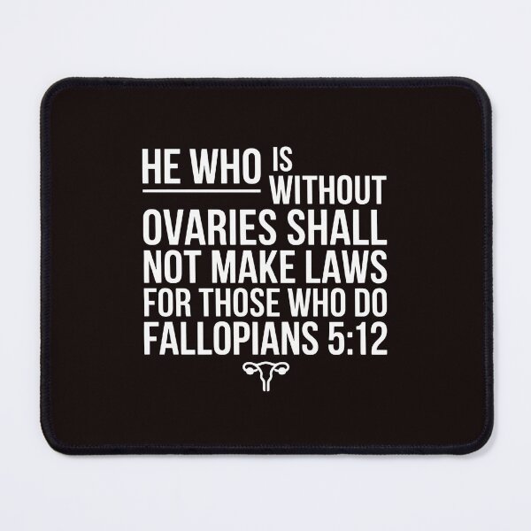 Item preview, He Who Is Without Ovaries Shall Not Make Laws For Those – Feminist Religious Empowerment designed and sold by Redgiant87x.