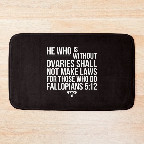 Item preview, He Who Is Without Ovaries Shall Not Make Laws For Those – Feminist Religious Empowerment designed and sold by Redgiant87x.