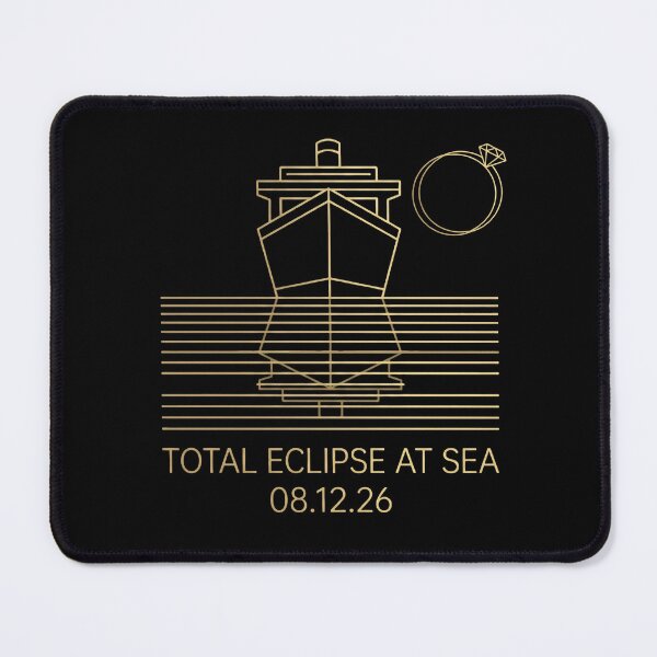 Item preview, Total Solar Eclipse At Sea 2026 Cruise Iceland Northern Spain August 12 Astronomy Gift designed and sold by Majnon8bp.