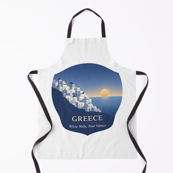 Item preview, Greece White Walls Blue Silence designed and sold by EdvvinStudios.