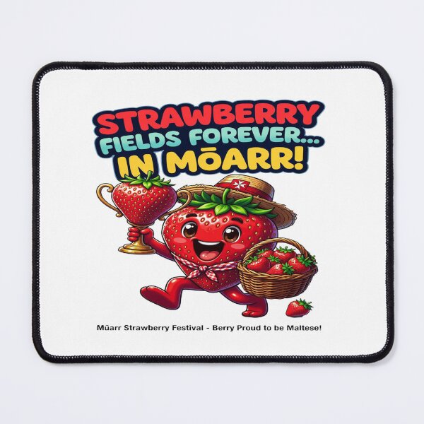 Item preview, Strawberry Fields Forever in Mġarr Malta T-Shirt | Festa Frawli Strawberry Festival Tee | Cute Maltese Berry Graphic designed and sold by Sushikidsntod.