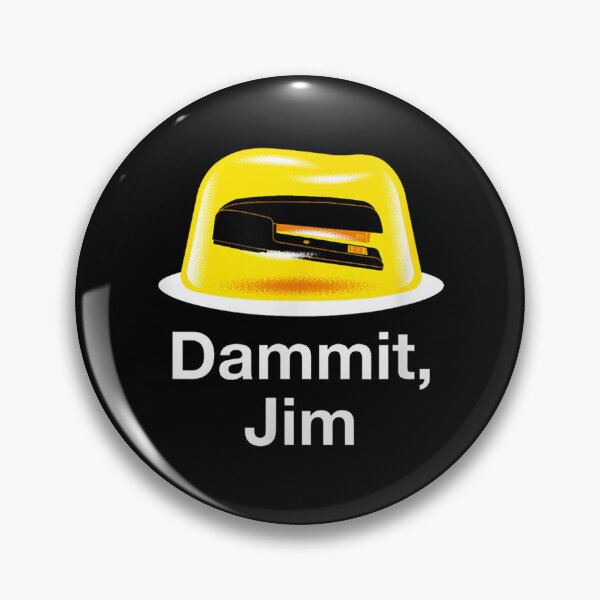 Item preview, Dammit, Jim!- Funny Office T-shirt, Dammit, Jim!- Funny Office Stickers designed and sold by krooslistO.