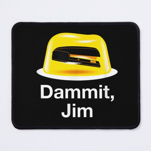Item preview, Dammit, Jim!- Funny Office T-shirt, Dammit, Jim!- Funny Office Stickers designed and sold by krooslistO.