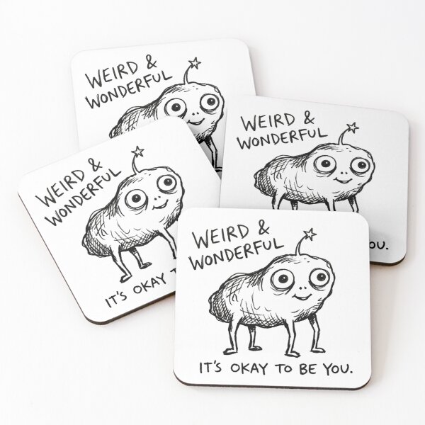 Item preview, Funny Little Monster - Stay Weird Art designed and sold by PM.