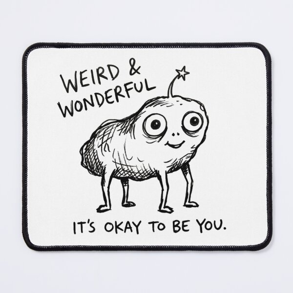 Item preview, Funny Little Monster - Stay Weird Art designed and sold by PM.