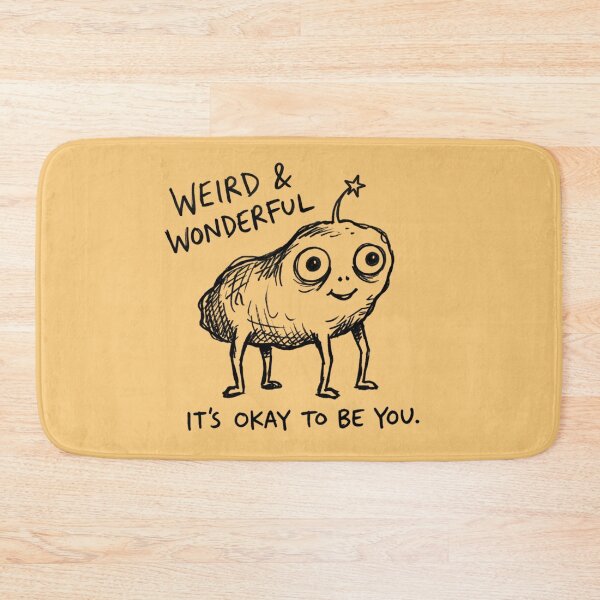 Item preview, Funny Little Monster - Stay Weird Art designed and sold by PM.