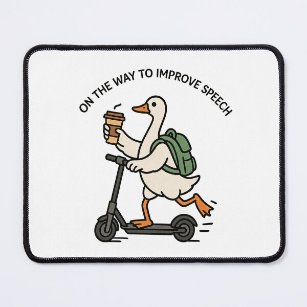 Item preview, On The Way To Improve Speech Therapy SLP designed and sold by Thread&Fable.