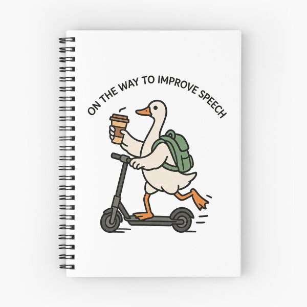 Item preview, On The Way To Improve Speech Therapy SLP designed and sold by Thread&Fable.