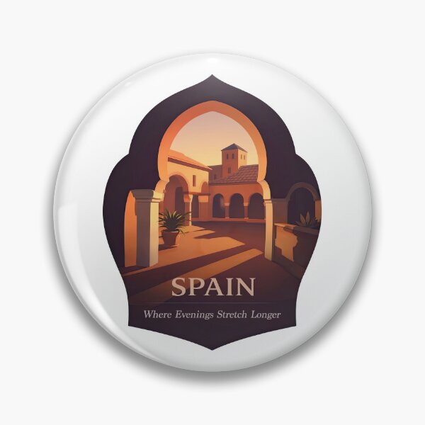 Item preview, Spain Evenings Stretch Longer Here designed and sold by EdvvinStudios.