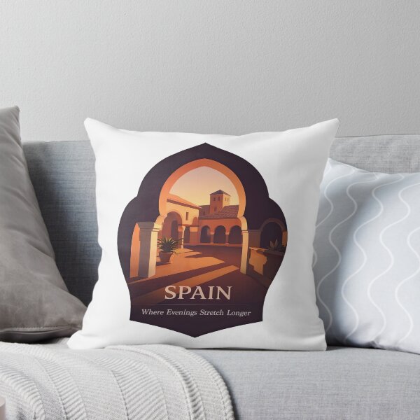 Item preview, Spain Evenings Stretch Longer Here designed and sold by EdvvinStudios.