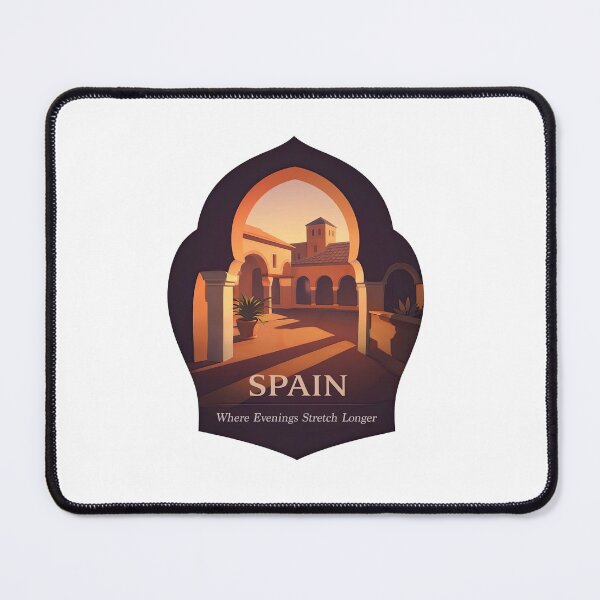 Item preview, Spain Evenings Stretch Longer Here designed and sold by EdvvinStudios.