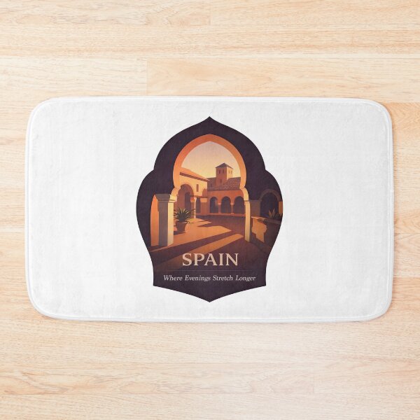 Item preview, Spain Evenings Stretch Longer Here designed and sold by EdvvinStudios.