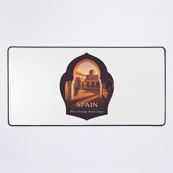 Item preview, Spain Evenings Stretch Longer Here designed and sold by EdvvinStudios.