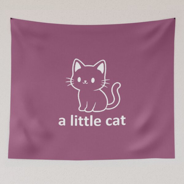 Item preview, A Little Cat Cute Minimalist Cat designed and sold by Syrupulse.
