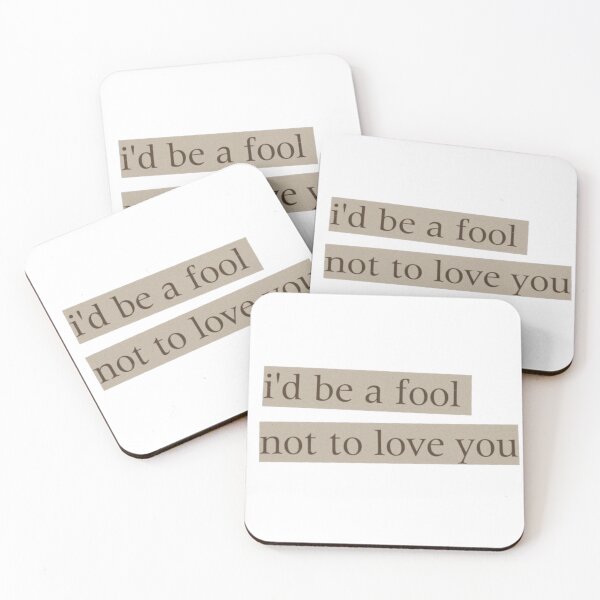 Item preview, i'd be a fool not to love you designed and sold by KajalGulgulia.