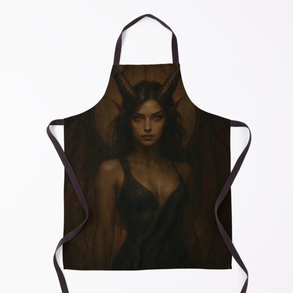 Item preview, Fallen Angel of Desire | Dark Fantasy Demon Portrait designed and sold by TheLoopStories.