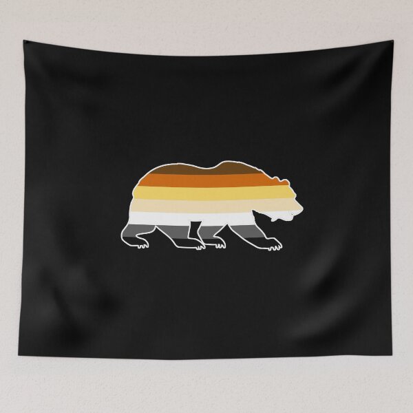 Item preview, Gay Bear - Bear Pride Flag designed and sold by Sleazoid.