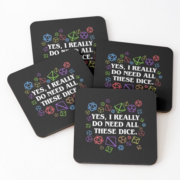 Item preview,  Yes I Really Do Need All Theses Dices designed and sold by RazaArts12.