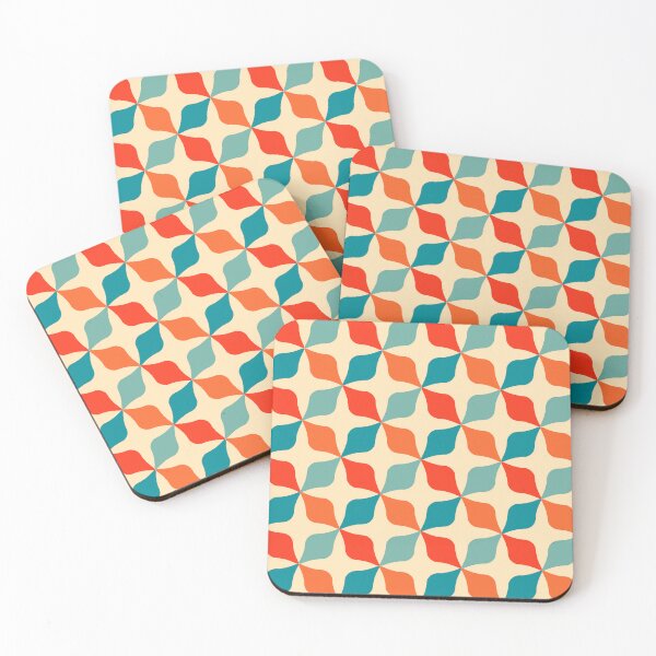 Item preview, Mid-Century Modern Quad Petal Geometry designed and sold by Far Out Goods.