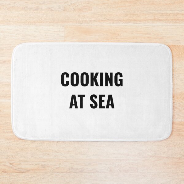 Item preview, Cooking At Sea (Black) designed and sold by ShipCrewNation.