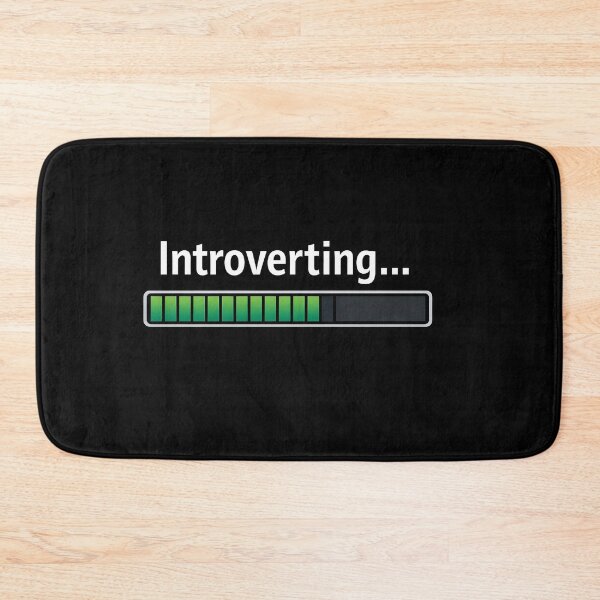 Item preview, Introverting Loading Bar – Social Battery Low Funny Design designed and sold by blankTeeShirt.