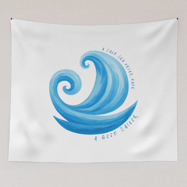 Item preview, A calm sea never made a good sailor designed and sold by f8creative.