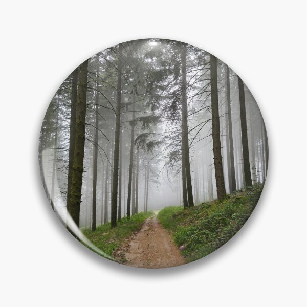 Item preview, Moody Foggy Forest Path  designed and sold by Kainicram.