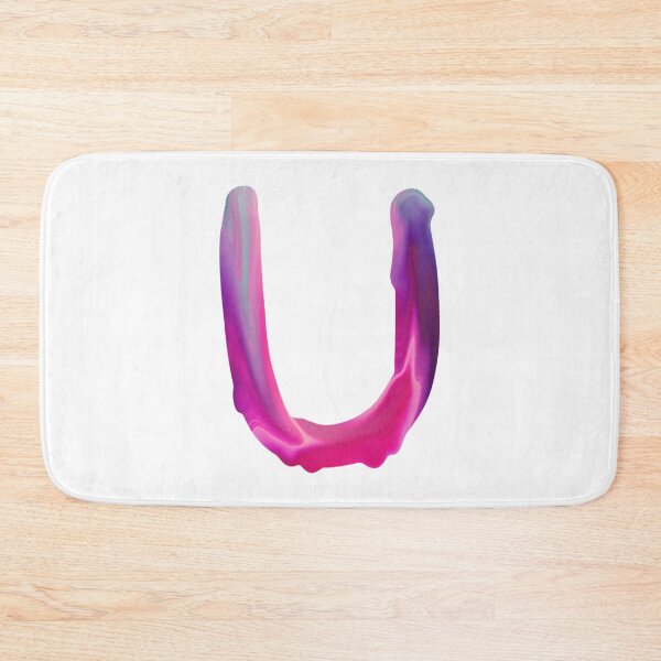 Item preview, Pastel painted alphabet U designed and sold by Artsy Corner.