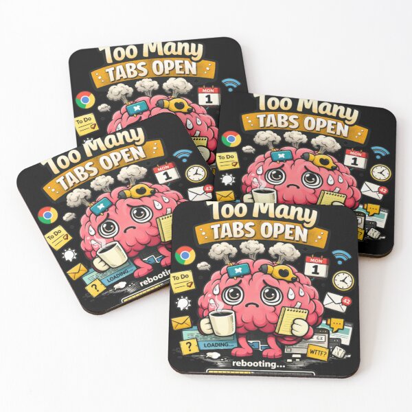 Item preview, Too Many Tabs designed and sold by IMOBILYARI.