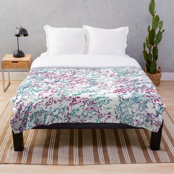 Item preview, Olas de colores azul y morado designed and sold by SuperFloofRes.