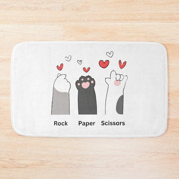 Item preview, Cat Paw Rock Paper Scissors Love Tee designed and sold by Dmo3HarkoArt.