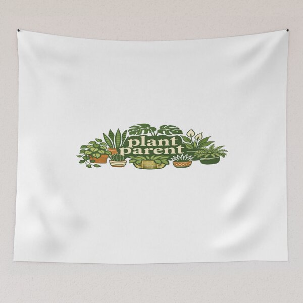 Item preview, Plant Parent Aesthetic Houseplants Illustration | Botanical Lover Gift | Cute Indoor Plant Art designed and sold by Bright Nest Studio.
