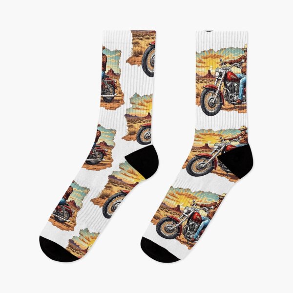 Item preview, Biker Rider Arizona Road  designed and sold by fadeinkstudio.