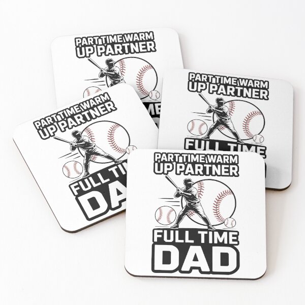 Item preview, Part Time Warm Up Partner Full Time Dad Hero Classic Baseball designed and sold by SEBANOX.