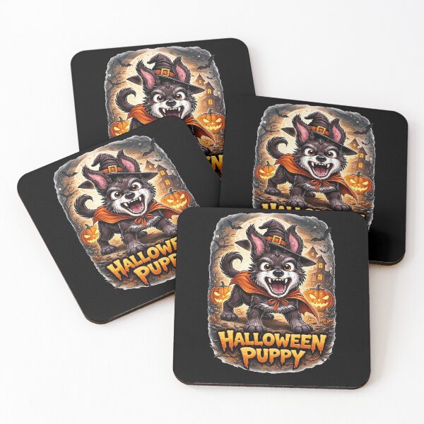 Item preview, Halloween Night Cute Dog (Halloween) designed and sold by NubesDesignCH.